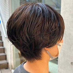 ダークアッシュ 韓国マッシュ