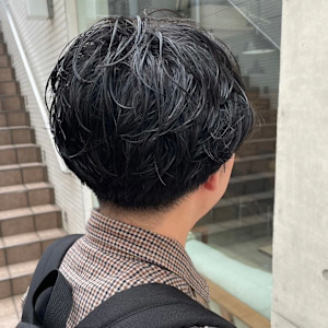 メンズパーマ 韓国マッシュ