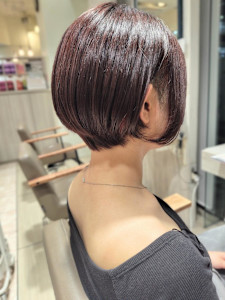 ショートボブ 隠れ2ブロック - VISAGE fine【ヴィサージュ ファイン】掲載