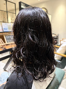 パーマスタイル/30代/大橋