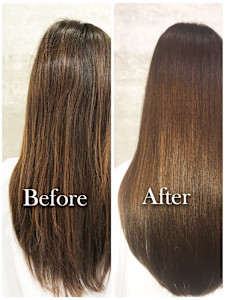 自然なストレートヘアを叶える、プレミアム髪質改善縮毛矯正