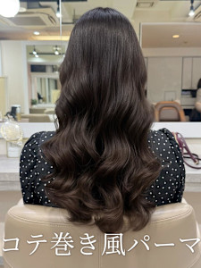 韓国風パーマ/コテ巻き風パーマ/デジタルパーマ/レイヤー