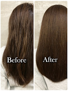 自然なストレートヘアを叶える、プレミアム髪質改善縮毛矯正