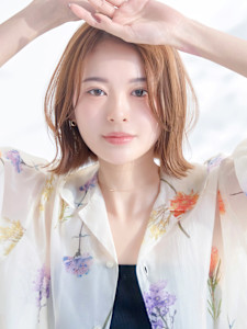 【La fith】外ハネボブ×ブリーチ×ミルクティーベージュ - La fith hair chrome 大宮店【ラフィス ヘアー クロム】掲載