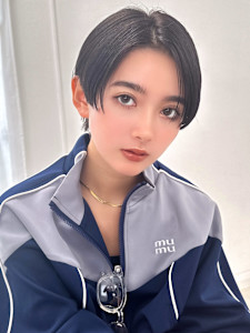 【La fith】ハンサムショート×美シルエット×暗髪カラー - La fith hair chrome 大宮店【ラフィス ヘアー クロム】掲載