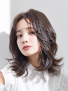 【La fith】暗髪カラー×ダブルレイヤー巻き - La fith hair chrome 大宮店【ラフィス ヘアー クロム】掲載