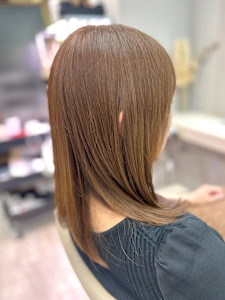 つやつやハイトーンベージュカラー♪ - a-o 花咲町掲載