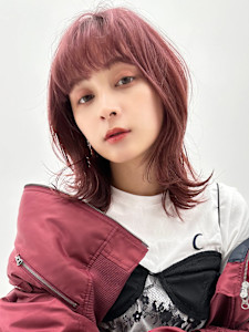 【La fith】レッドカシス×ウルフ - La fith hair chrome 大宮店【ラフィス ヘアー クロム】掲載