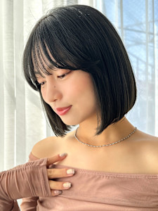 【La fith】タッセルボブ×シアーブラック - La fith hair chrome 大宮店【ラフィス ヘアー クロム】掲載