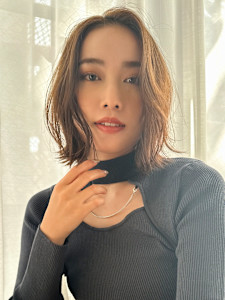 【La fith】タッセルボブ×センターパート - La fith hair chrome 大宮店【ラフィス ヘアー クロム】掲載