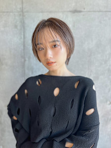 【La fith】ハンサムショート×シースルーバング - La fith hair chrome 大宮店【ラフィス ヘアー クロム】掲載