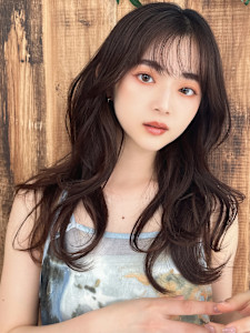 ゆるふわヘア×韓国風