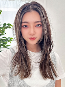 顔周りレイヤー×ハイトーン×ハイライト