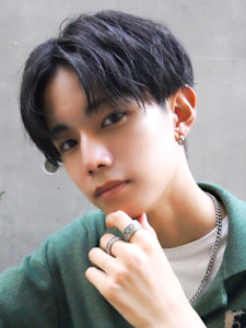 コンマバング×メンズ刈り上げツーブロックマッシュ - loe treatment salon 博多店【ロエ】掲載