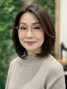 50-60代にオススメ★知的エレガントボブ