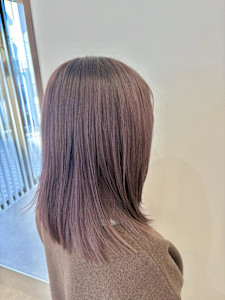 ピンクモーヴ - 半個室型美容室 Sourire 野芥店掲載