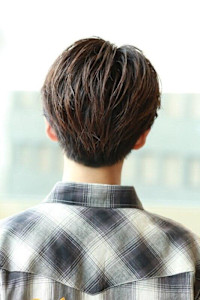 メンズシースルーセンターパート - LIPPS hair 銀座 【リップスヘア－】掲載