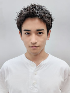 フェザーパーマサーフカールブルーブラック_ba561891 - IT by ALBUM 下北沢店掲載