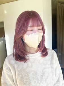 【増田】ピンクカラー