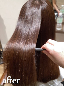 【ダメージレス縮毛矯正】 ［髪質整形］美髪ストレート