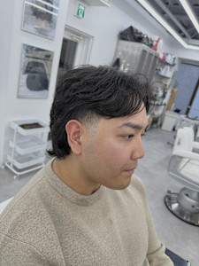 マレットテーパーフェード - DAMDEE TOKYO 心斎橋掲載