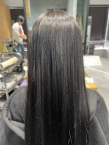 黒染めなし☆ブルーブラックカラー