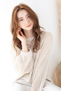 【Totia本通】大人ウェーブ×ミルクティーベージュ - Totia 本通掲載