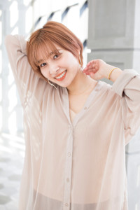 【Totia本通】大人かわいいショート×ピンクベージュ - Totia 本通掲載