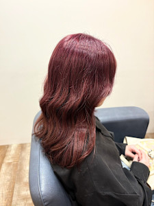 ラベンダーボルドーレッドレイヤーカット - chapter 千葉ニュータウン中央店掲載