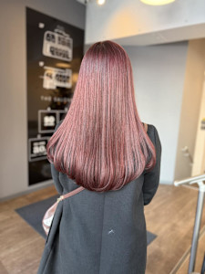 冬に定番なラベンダーピンク - ao. 渋谷/表参道 ダブルカラー・ハイトーン・髪質改善【アオ】掲載