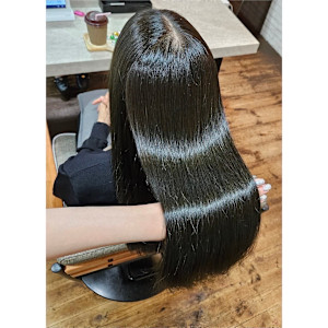 【酸性ストレート】オリーブブラウンカラー