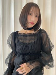 レイヤーボブカット【くびれ　レイヤー　髪質改善　銀座】
