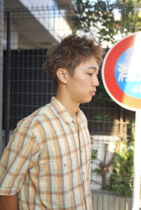 スパイキーショート／ベージュ／平塚美容室 - Muse by KENJE掲載