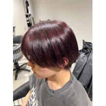 メンズハイライトカラー【イルミナカラー/髪質改善/縮毛矯正】