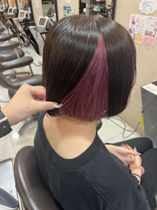 ブリーチインナーカラー/ピンクカラー/池袋カラー - prize 池袋【プライズ】池袋西口店掲載