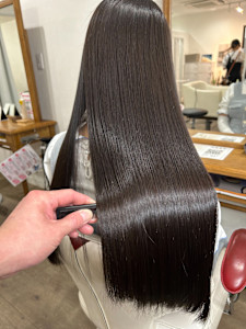 【酸熱トリートメント】オリーブブラウンカラー