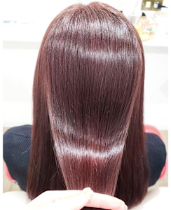 【酸熱トリートメント】ピンクラベンダーカラー