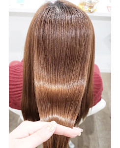 【酸性ストレート】美髪矯正ストレート