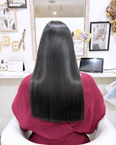 【酸性ストレート】ナチュラルストレートヘア