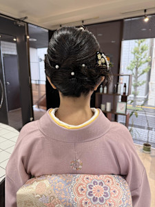 アサミ＊【新潟/万代】60代ヘアセット