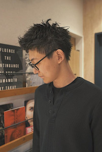 スパイキーショート／メンズカット／平塚美容室 - Muse by KENJE掲載