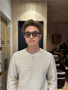 スパイキーショート／ベージュカラー／平塚美容室 - Muse by KENJE掲載