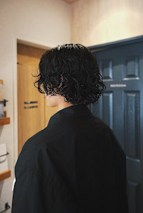 スパイラルパーマ／ミディアムパーマ／平塚美容室