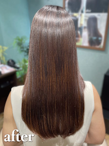 高濃度水素ケアカラー＋オーダーメイド髪質改善トリートメント