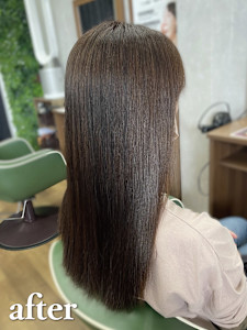 高濃度水素ケアカラー＋オーダーメイド髪質改善トリートメント