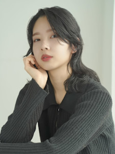 HCミディアムレイヤー×ヘアアレンジ