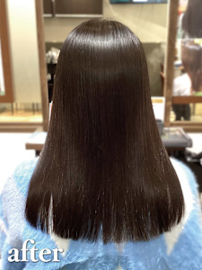 【ダメージレス縮毛矯正】 ［髪質整形］美髪ストレート