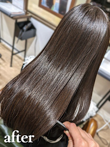 【ダメージレス縮毛矯正】 ［髪質整形］美髪ストレート