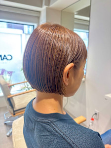 コンパクトなショートボブ