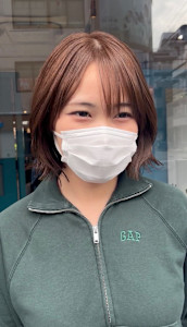 髪質改善ストレートボブ